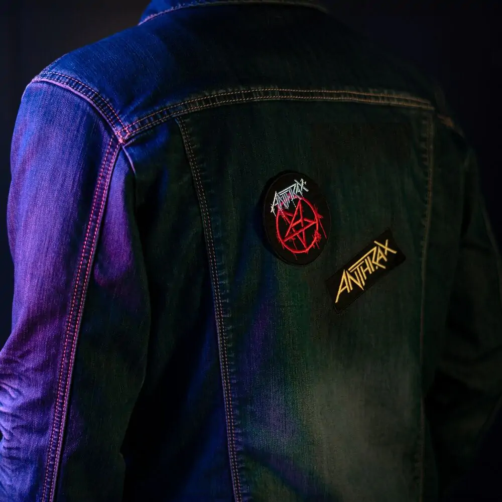Anthrax 3-dielna sada nášiviek produktová fotografia