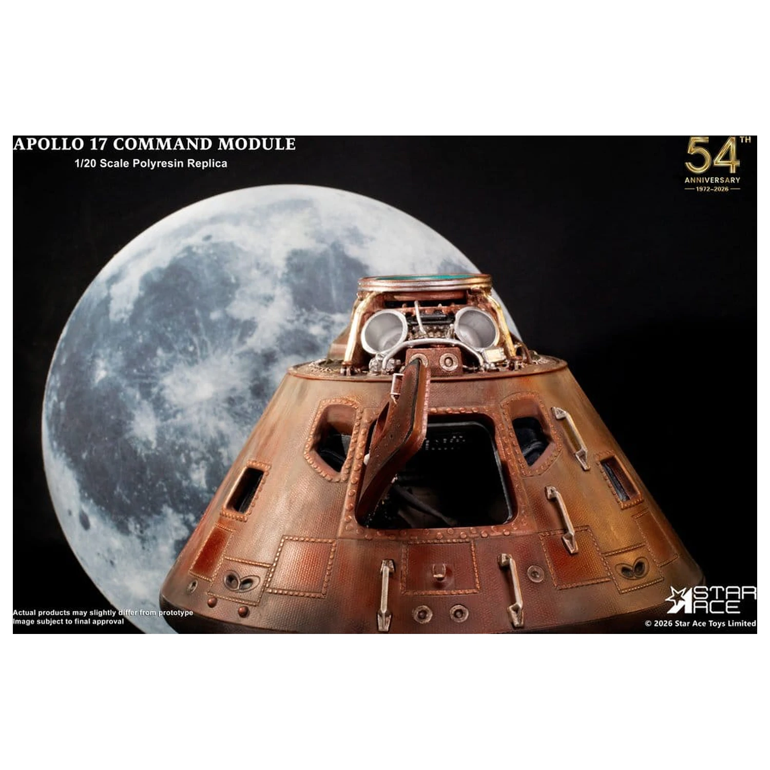 Apollo 17 Replika 1/20 Command Module 20 cm produktová fotografia
