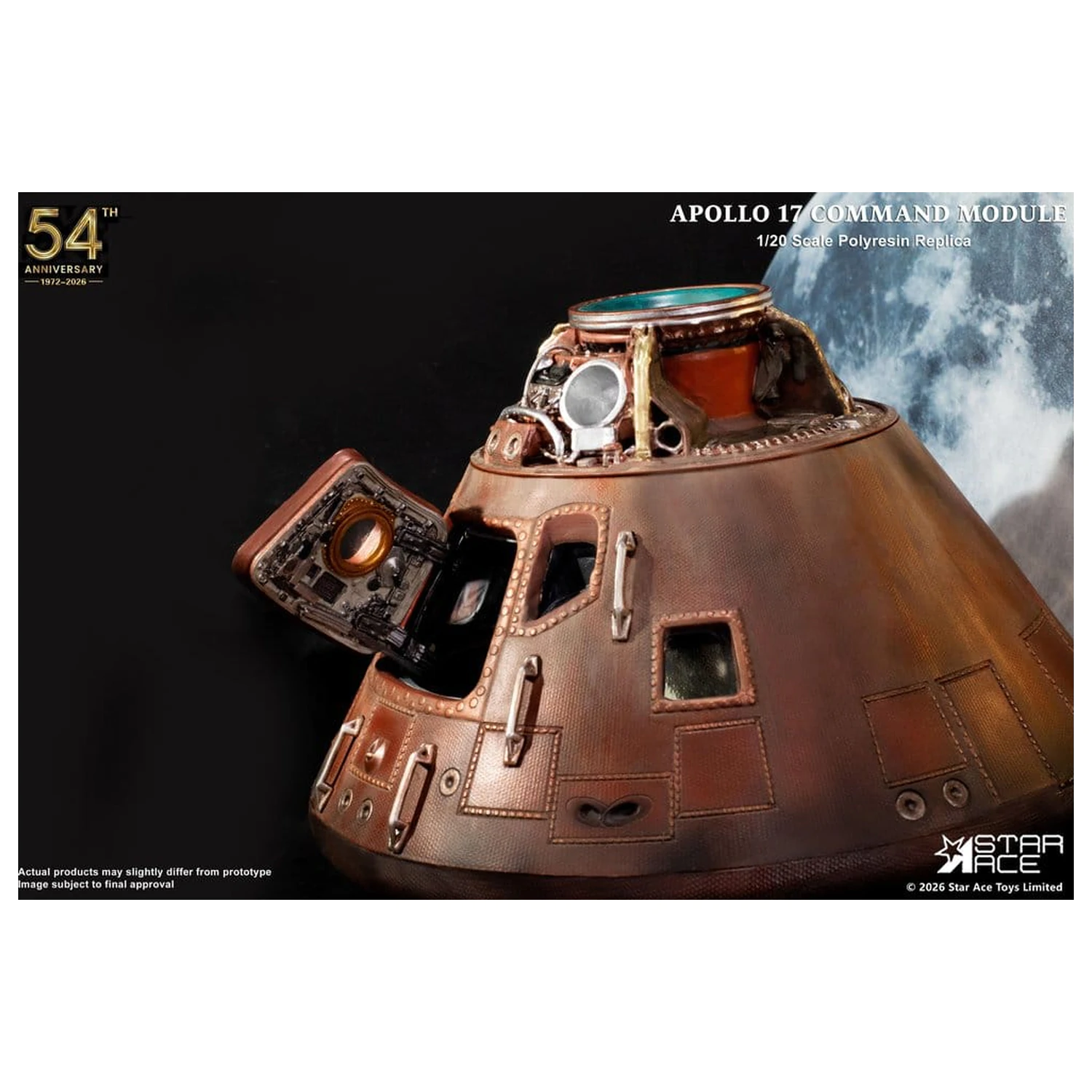 Apollo 17 Replika 1/20 Command Module 20 cm produktová fotografia