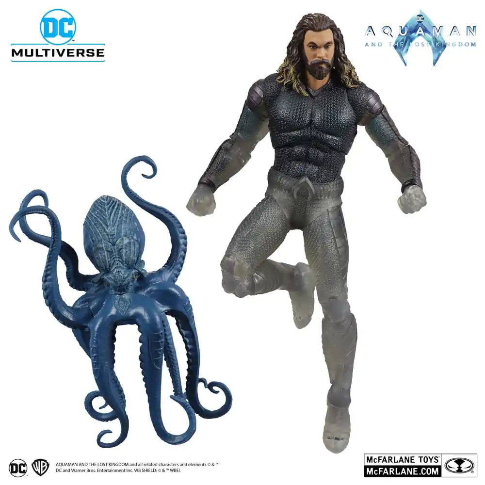 Aquaman and the Lost Kingdom DC Multiverse Akčná figúrka Aquaman (Stealth Suit with Topo) (Gold Label) 18 cm produktová fotografia