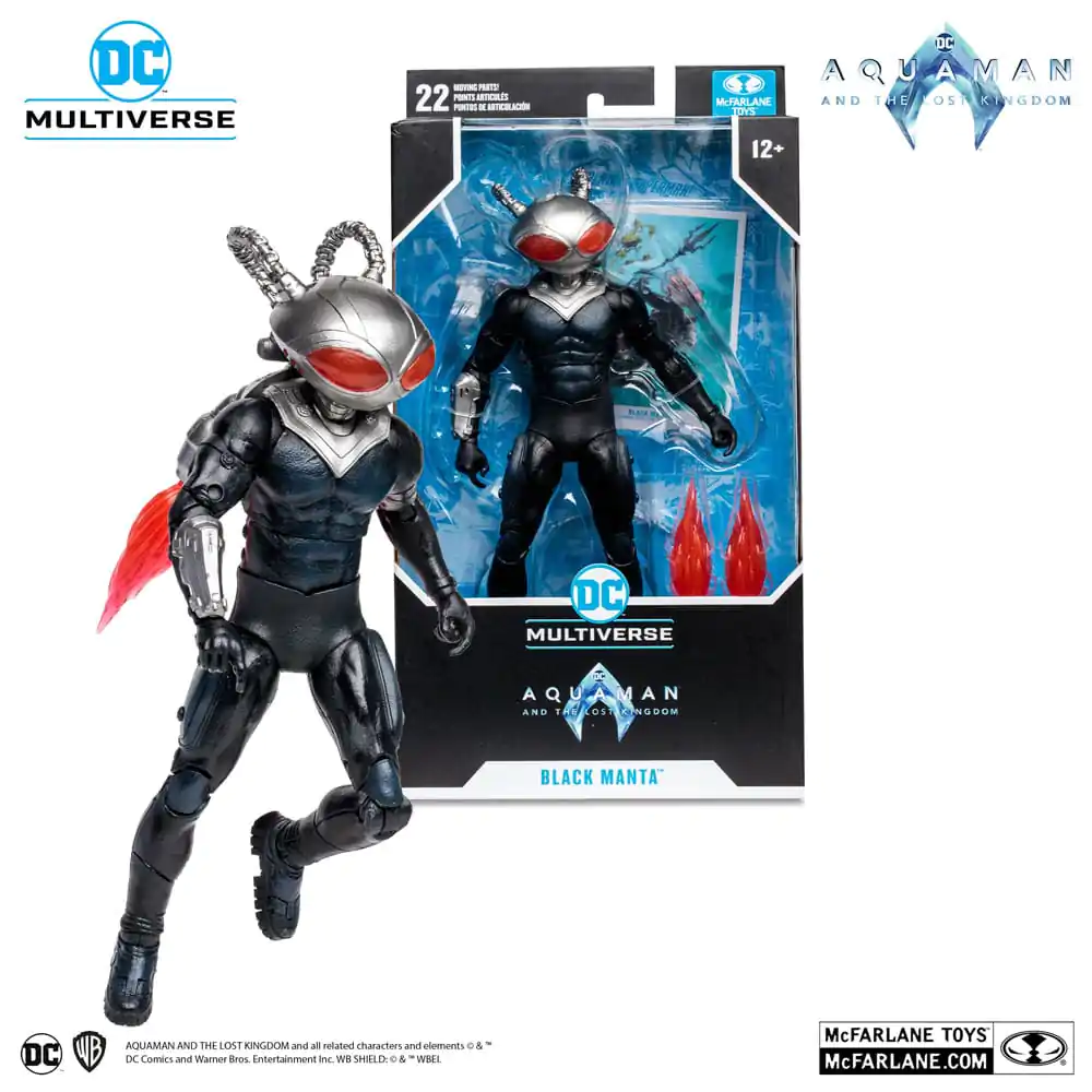 Aquaman and the Lost Kingdom DC Multiverse Akčná figúrka Black Manta 18 cm termékfotó