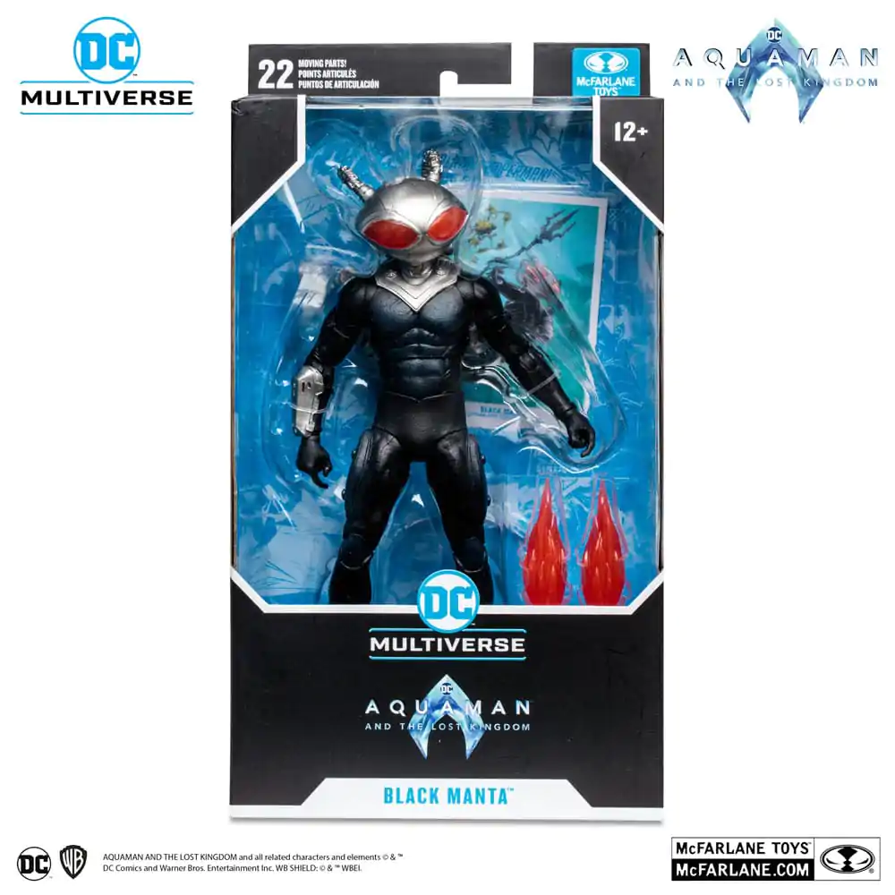 Aquaman and the Lost Kingdom DC Multiverse Akčná figúrka Black Manta 18 cm termékfotó