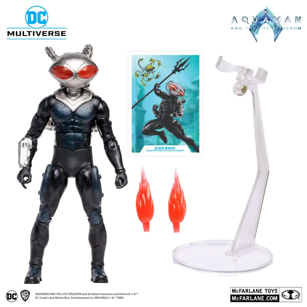 Aquaman and the Lost Kingdom DC Multiverse Akčná figúrka Black Manta 18 cm termékfotó