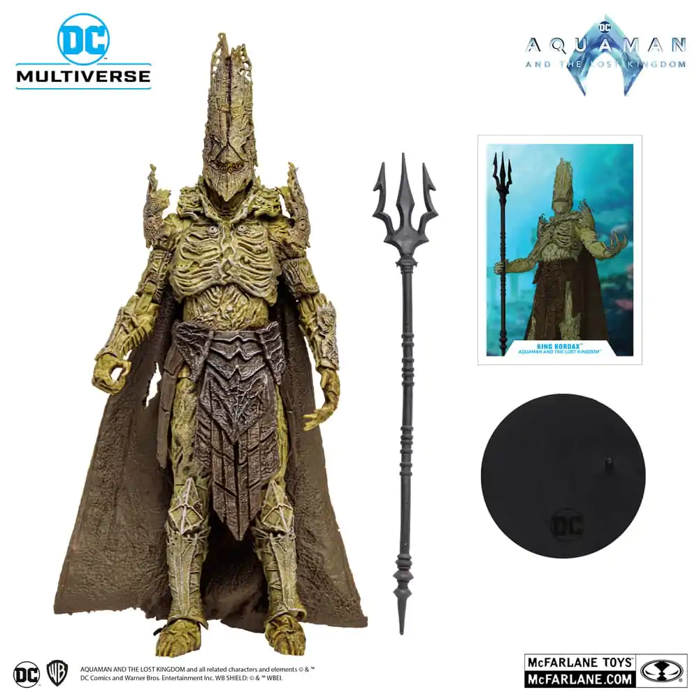 Aquaman and the Lost Kingdom DC Multiverse Akčná figúrka King Kordax 18 cm termékfotó