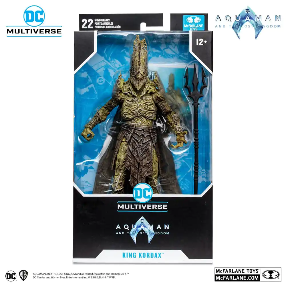 Aquaman and the Lost Kingdom DC Multiverse Akčná figúrka King Kordax 18 cm termékfotó