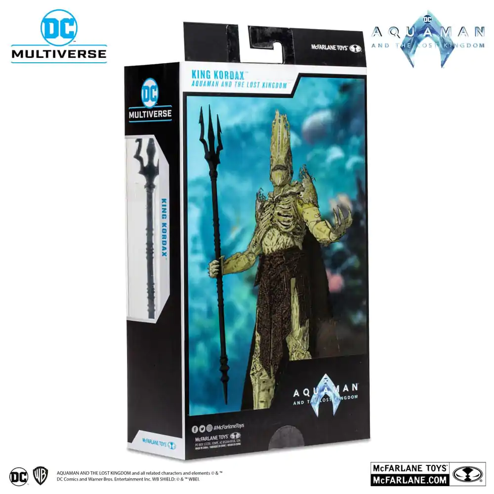 Aquaman and the Lost Kingdom DC Multiverse Akčná figúrka King Kordax 18 cm termékfotó