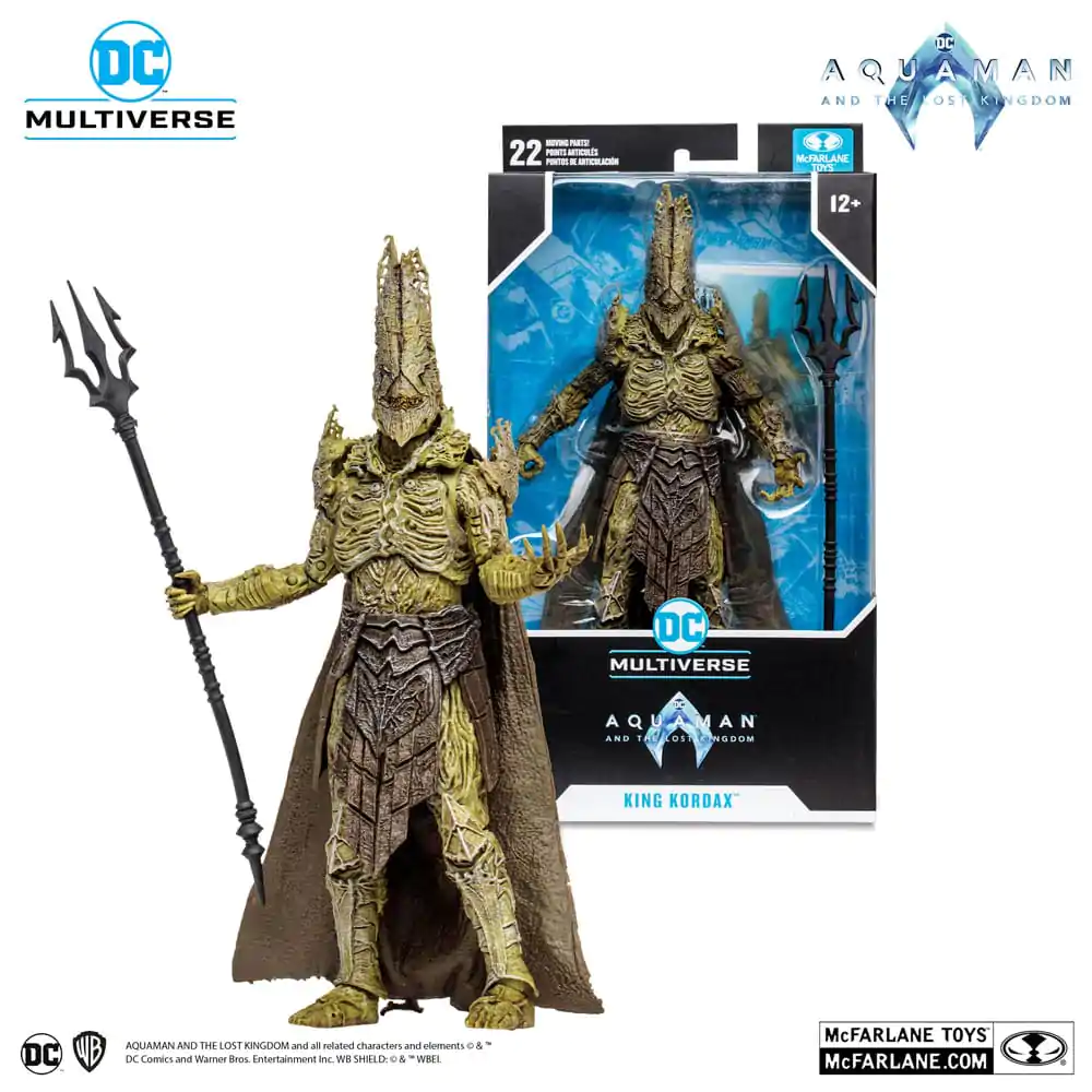 Aquaman and the Lost Kingdom DC Multiverse Akčná figúrka King Kordax 18 cm termékfotó