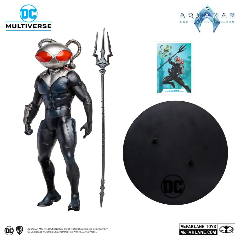 Aquaman and the Lost Kingdom DC Multiverse Megafigúrka Black Manta 30 cm termékfotó