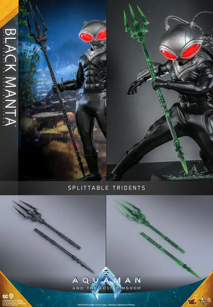 Aquaman and the Lost Kingdom Movie Masterpiece Akčná Figúrka 1/6 Black Manta 34 cm produktová fotografia