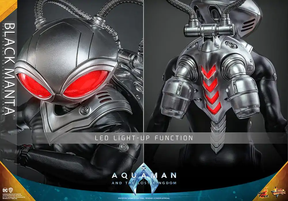Aquaman and the Lost Kingdom Movie Masterpiece Akčná Figúrka 1/6 Black Manta 34 cm produktová fotografia