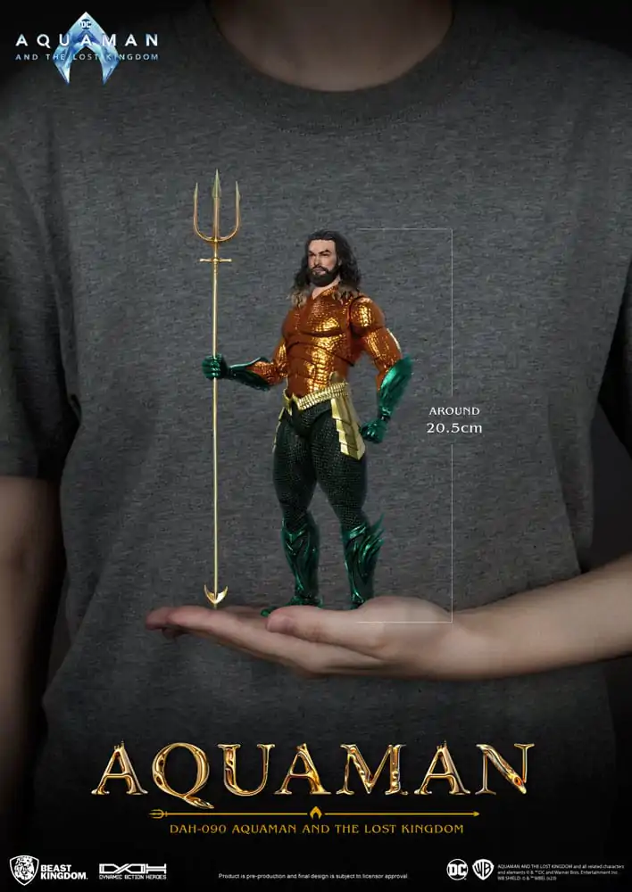 Aquaman: Lost Kingdom Dynamic 8ction Heroes Akčná Figúrka 1/9 Aquaman 20 cm produktová fotografia