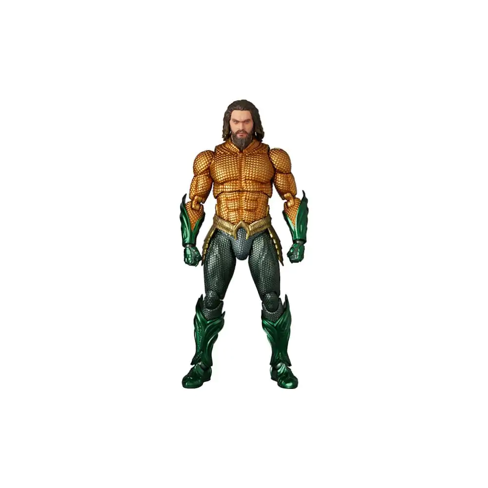 Aquaman Movie MAF EX Akčná Figúrka Aquaman Gold & Green Suit 16 cm produktová fotografia