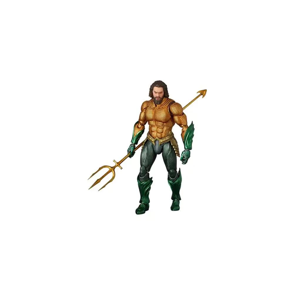 Aquaman Movie MAF EX Akčná Figúrka Aquaman Gold & Green Suit 16 cm produktová fotografia