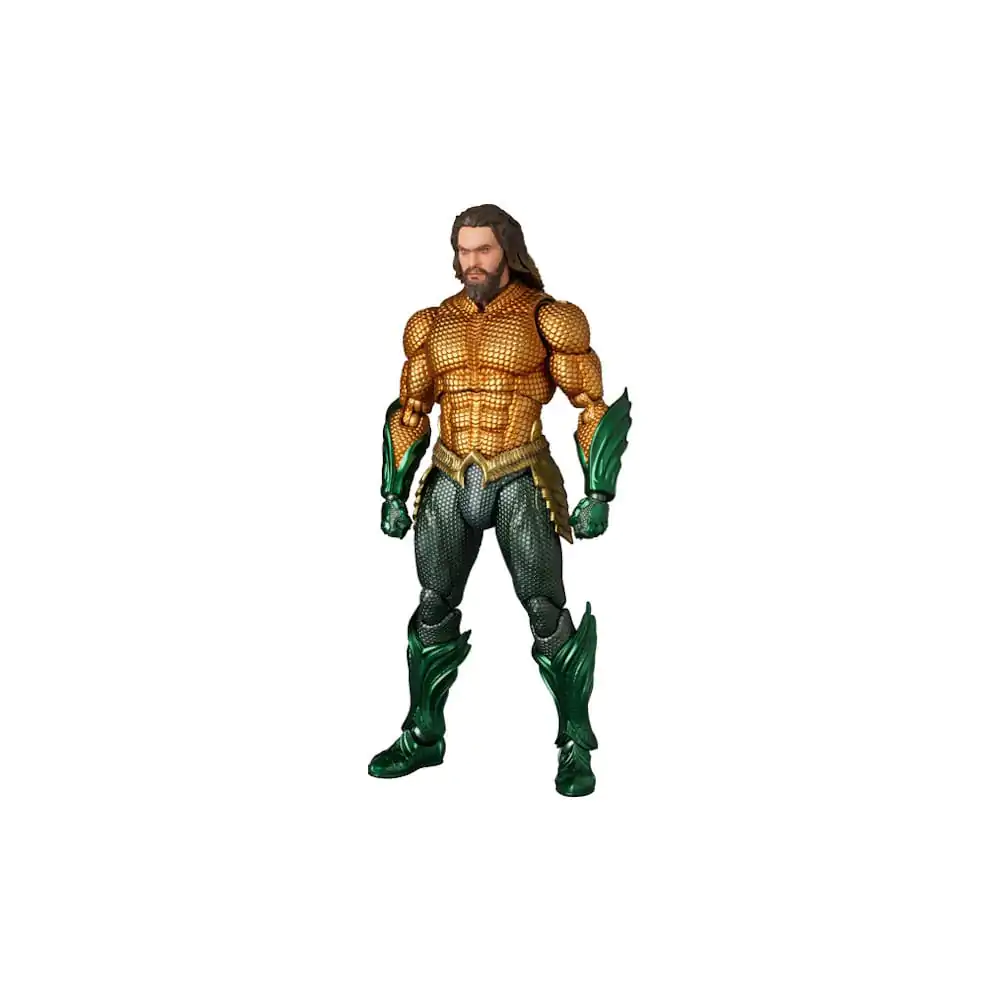 Aquaman Movie MAF EX Akčná Figúrka Aquaman Gold & Green Suit 16 cm produktová fotografia