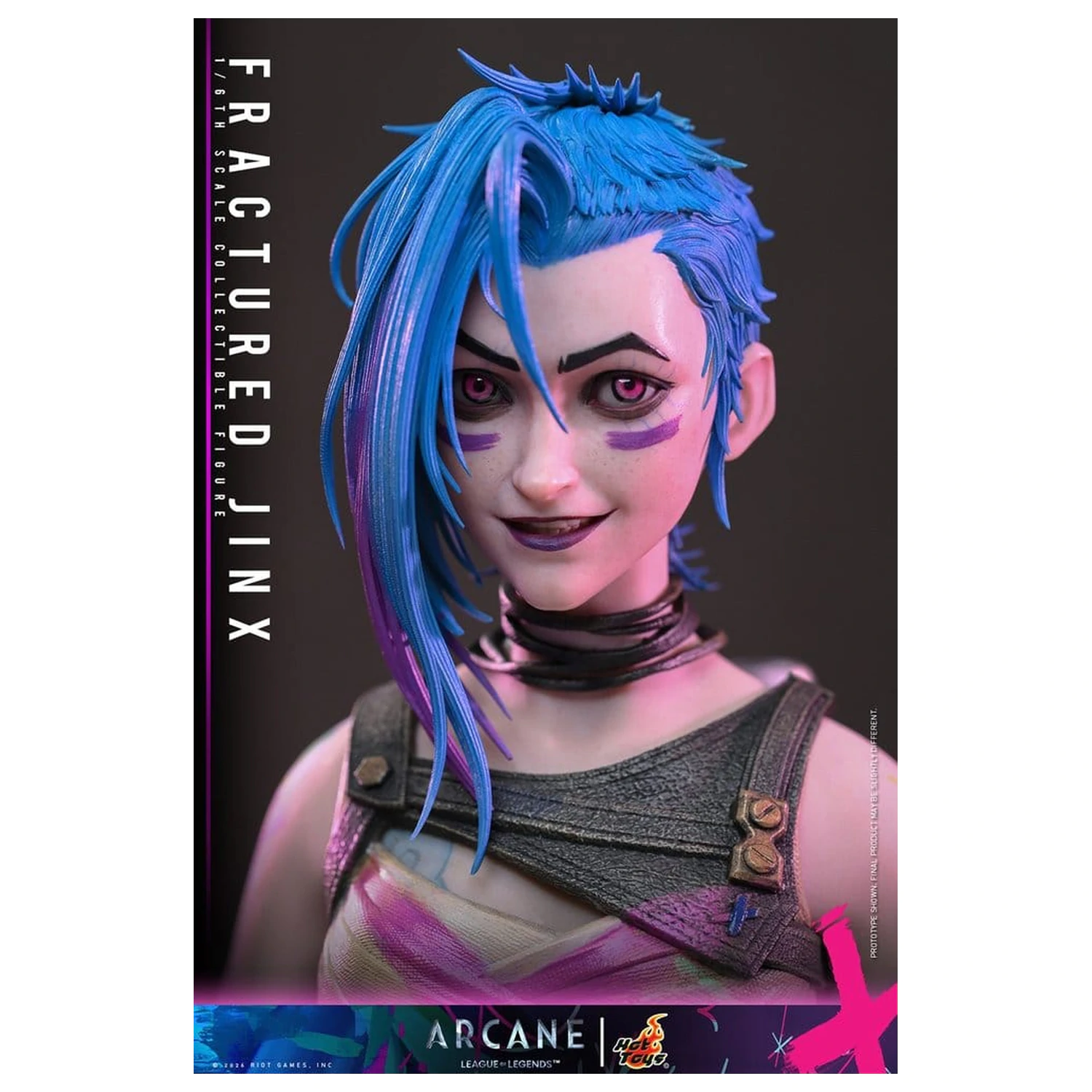 Arcane Akčná figúrka 1/6 Fractured Jinx 28 cm produktová fotografia