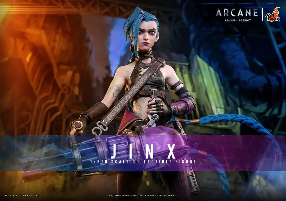 Akčná figúrka Arcane 1/6 Jinx 27 cm produktová fotografia