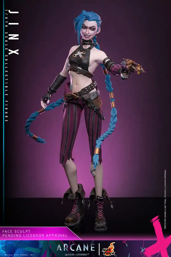 Akčná figúrka Arcane 1/6 Jinx 27 cm produktová fotografia