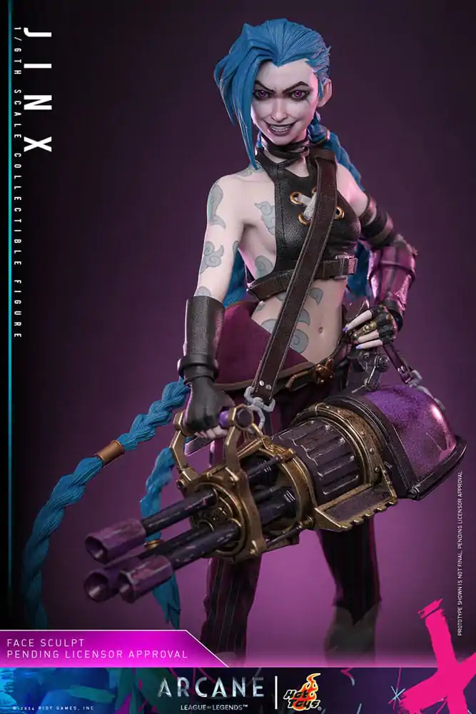 Akčná figúrka Arcane 1/6 Jinx 27 cm produktová fotografia