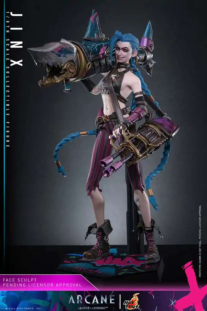 Akčná figúrka Arcane 1/6 Jinx 27 cm produktová fotografia