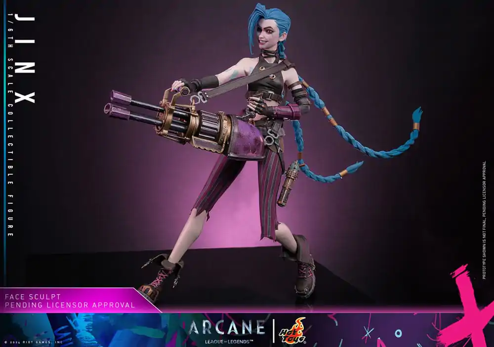 Akčná figúrka Arcane 1/6 Jinx 27 cm produktová fotografia