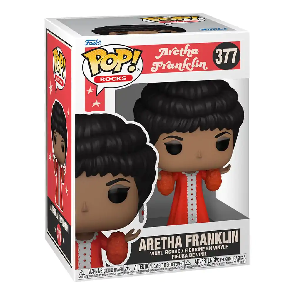 Aretha Franklin POP! Rocks Vinyl figurka Aretha Franklin (AW Show) 9 cm termékfotó