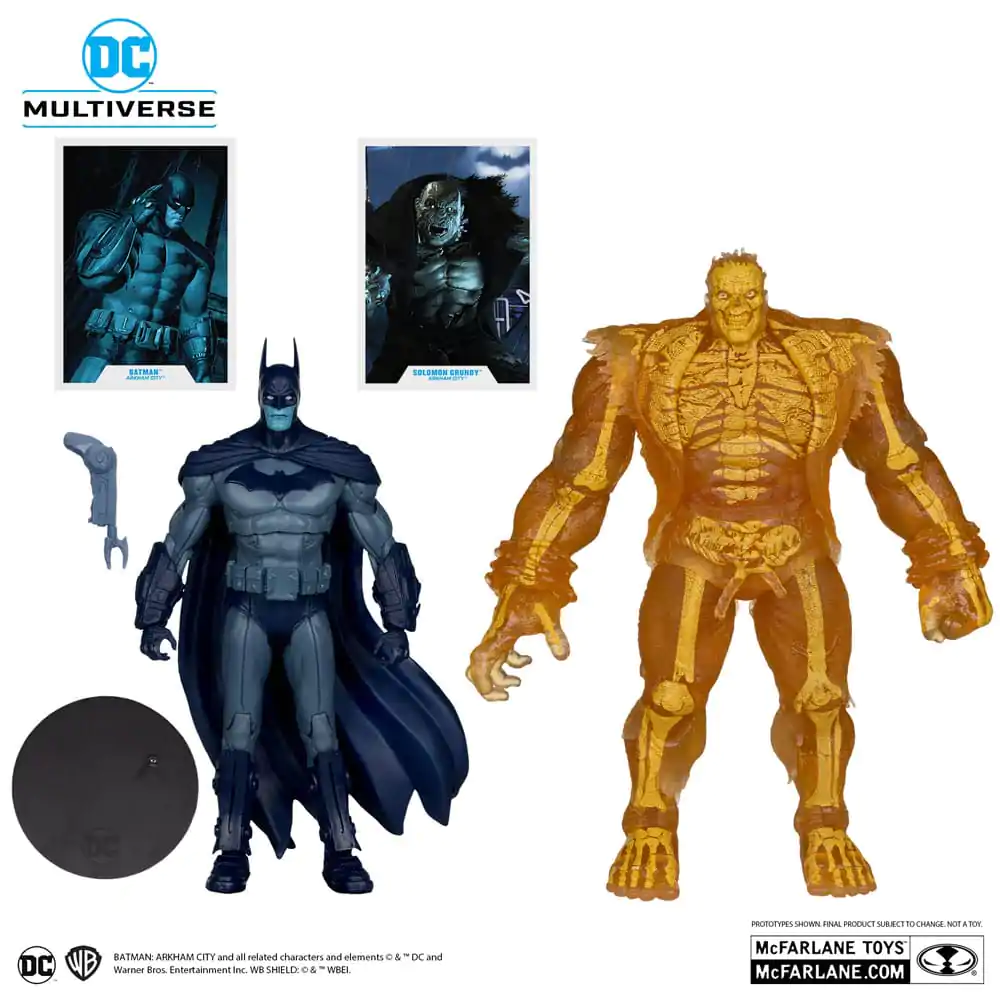 Arham City DC Multiverse Arkham City Akčná figúrka 2-balenie Batman & Solomon Grundy (Gold Label) 18 cm termékfotó