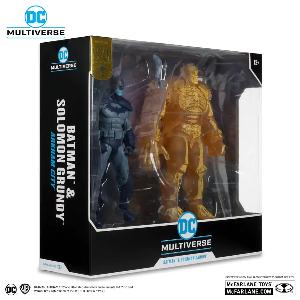 Arham City DC Multiverse Arkham City Akčná figúrka 2-balenie Batman & Solomon Grundy (Gold Label) 18 cm termékfotó