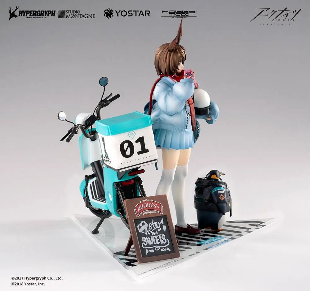 Arknights PVC soška 1/7 Amiya Fresh Fastener Ver. Deluxe Edition 26 cm termékfotó