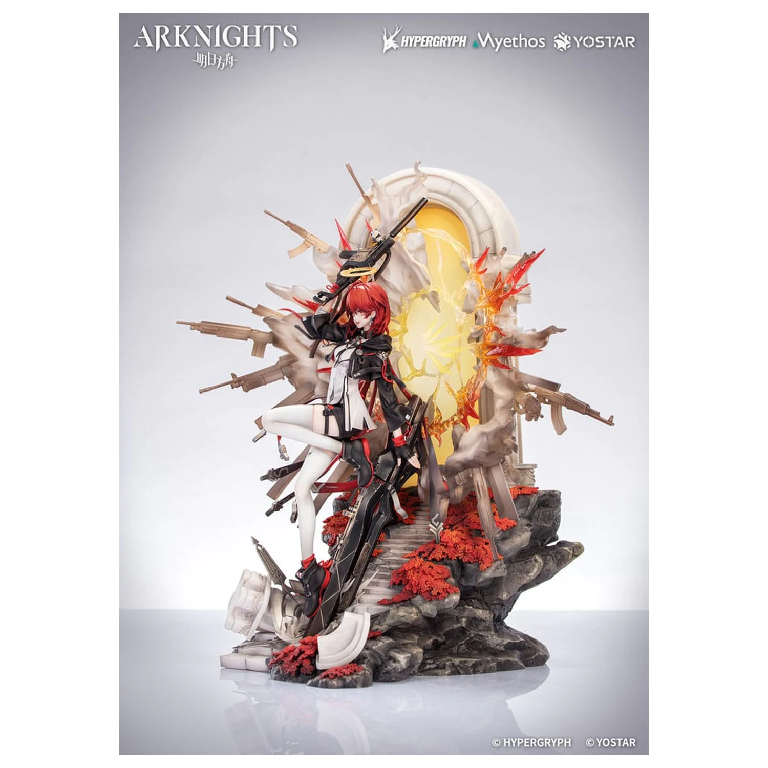 Arknights PVC Socha 1/7 Exusiai the New Covenant: Elite 2 Ver. 36 cm produktová fotografia