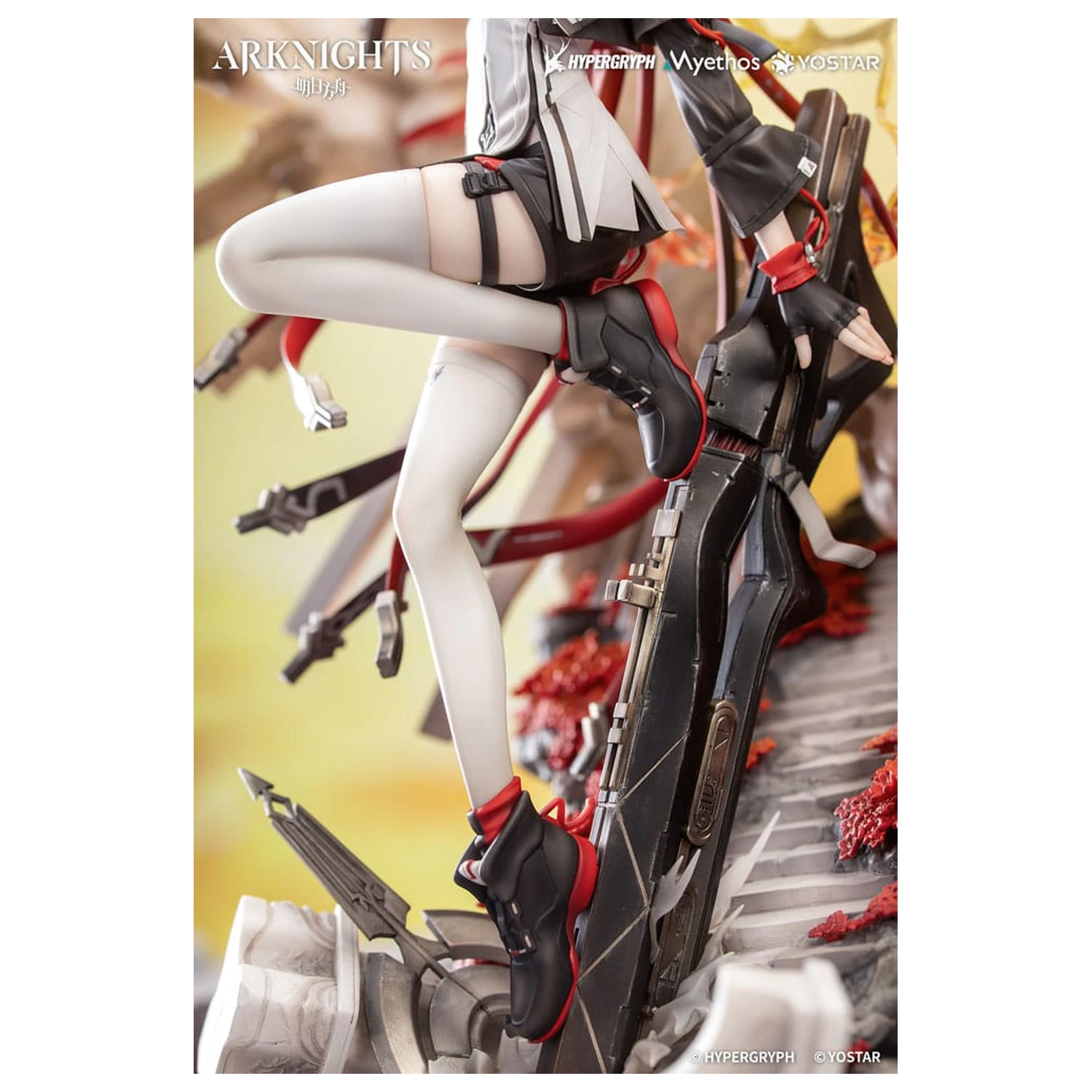 Arknights PVC Socha 1/7 Exusiai the New Covenant: Elite 2 Ver. 36 cm produktová fotografia