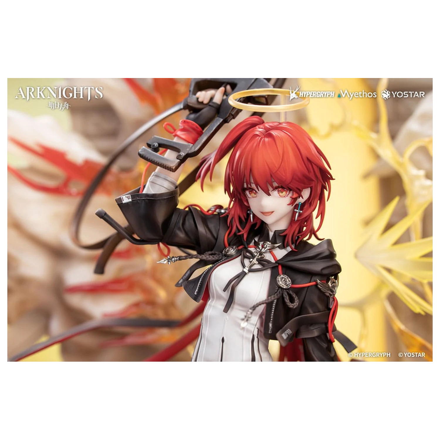 Arknights PVC Socha 1/7 Exusiai the New Covenant: Elite 2 Ver. 36 cm produktová fotografia