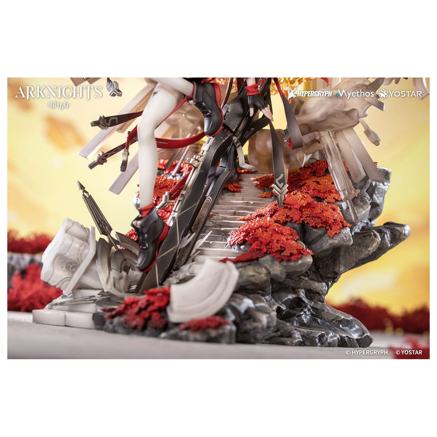 Arknights PVC Socha 1/7 Exusiai the New Covenant: Elite 2 Ver. 36 cm produktová fotografia