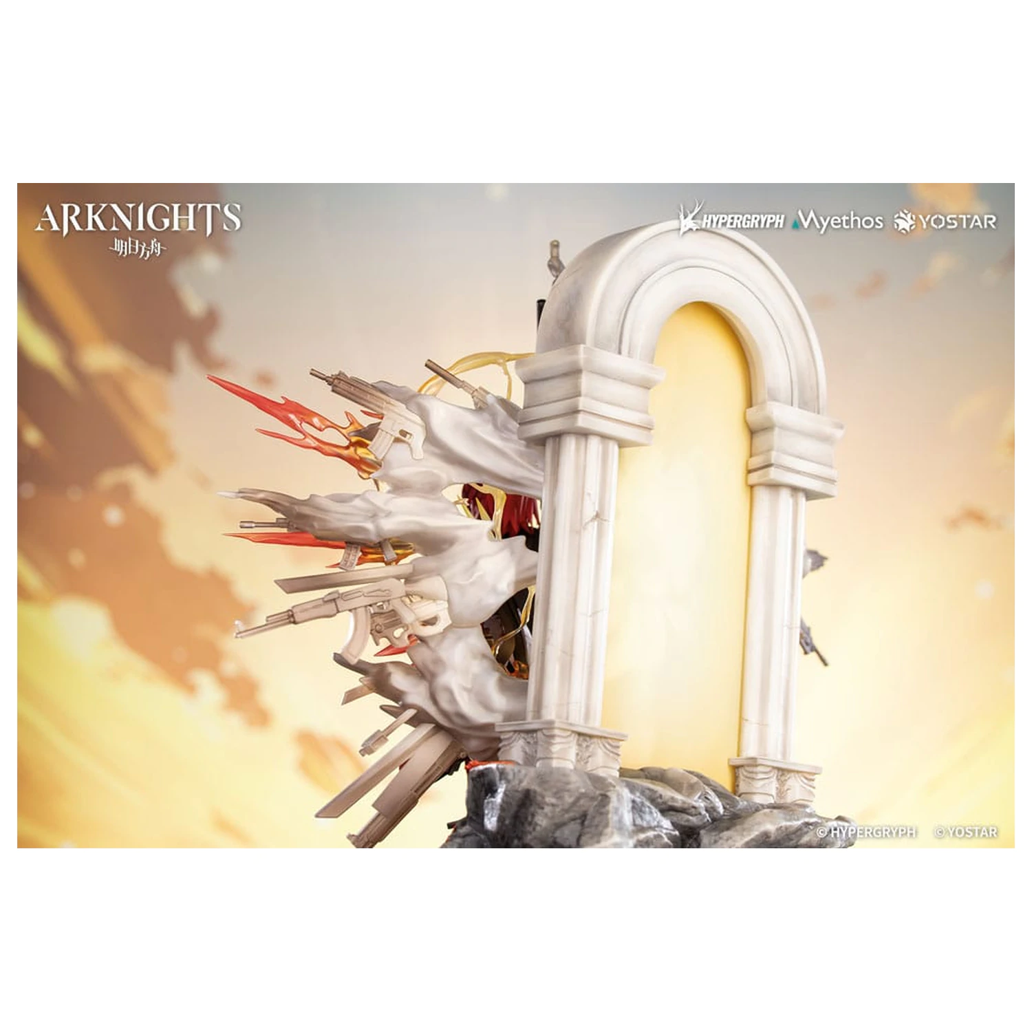 Arknights PVC Socha 1/7 Exusiai the New Covenant: Elite 2 Ver. 36 cm produktová fotografia