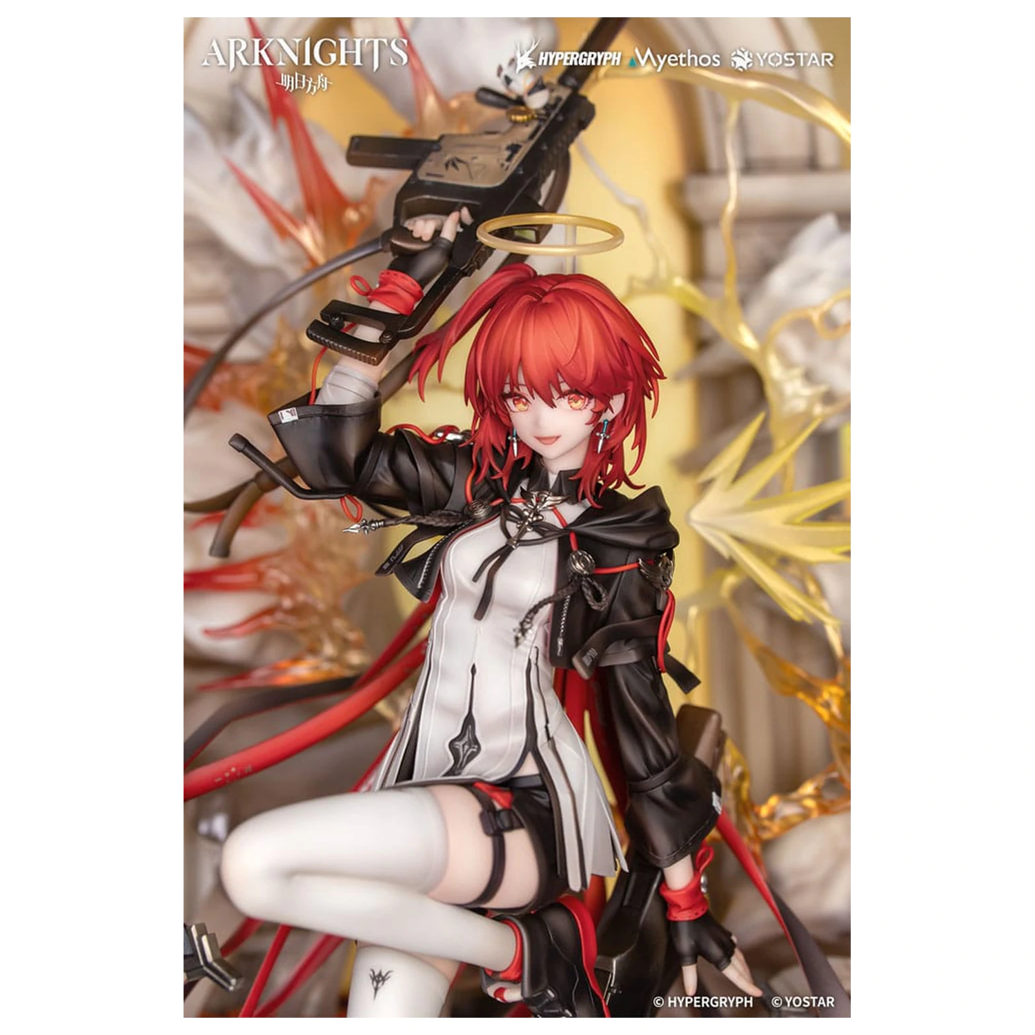 Arknights PVC Socha 1/7 Exusiai the New Covenant: Elite 2 Ver. 36 cm produktová fotografia