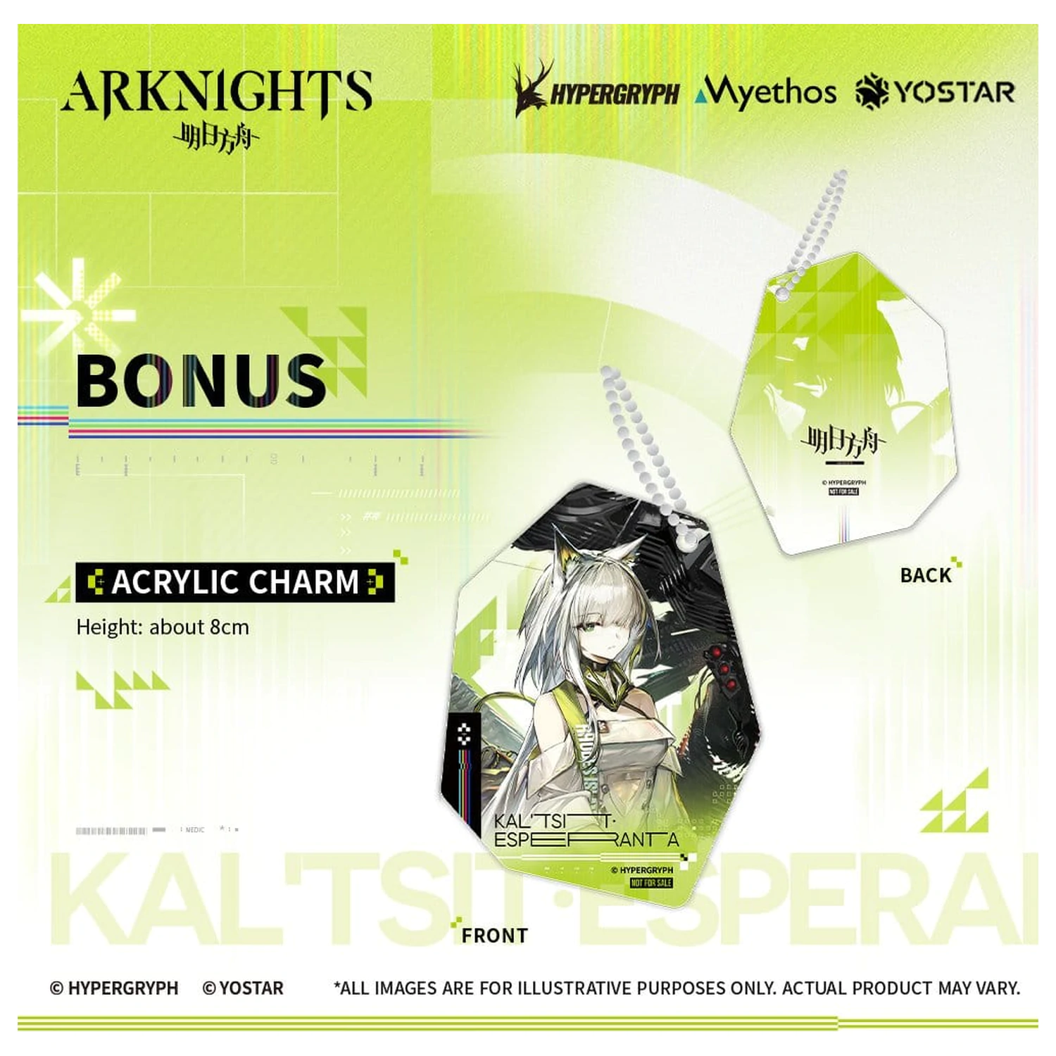 Arknights PVC figúrka 1/7 Kal'tsit Esperanta 42 cm produktová fotografia