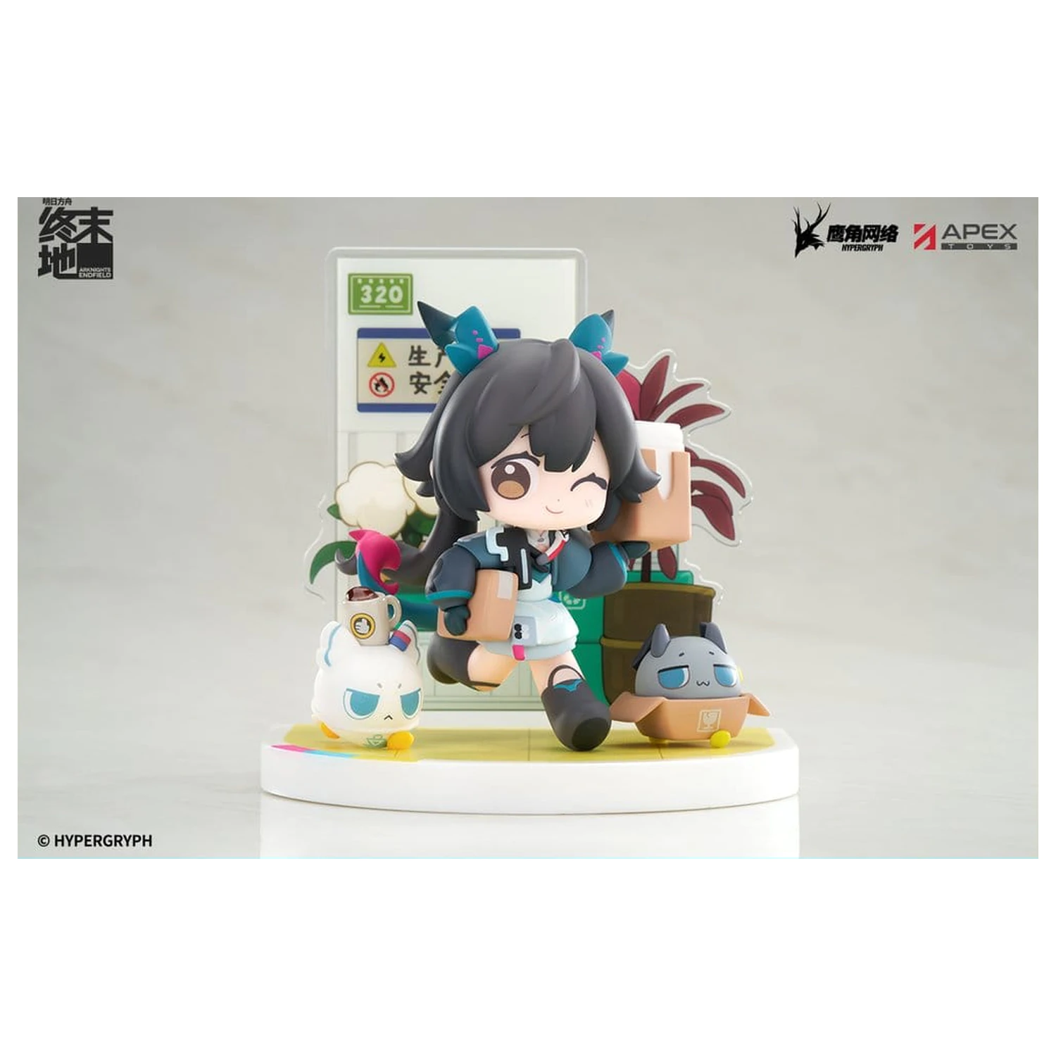 Arknights Cuties Series PVC figúrka Endfield Chen Qianyu 12 cm produktová fotografia