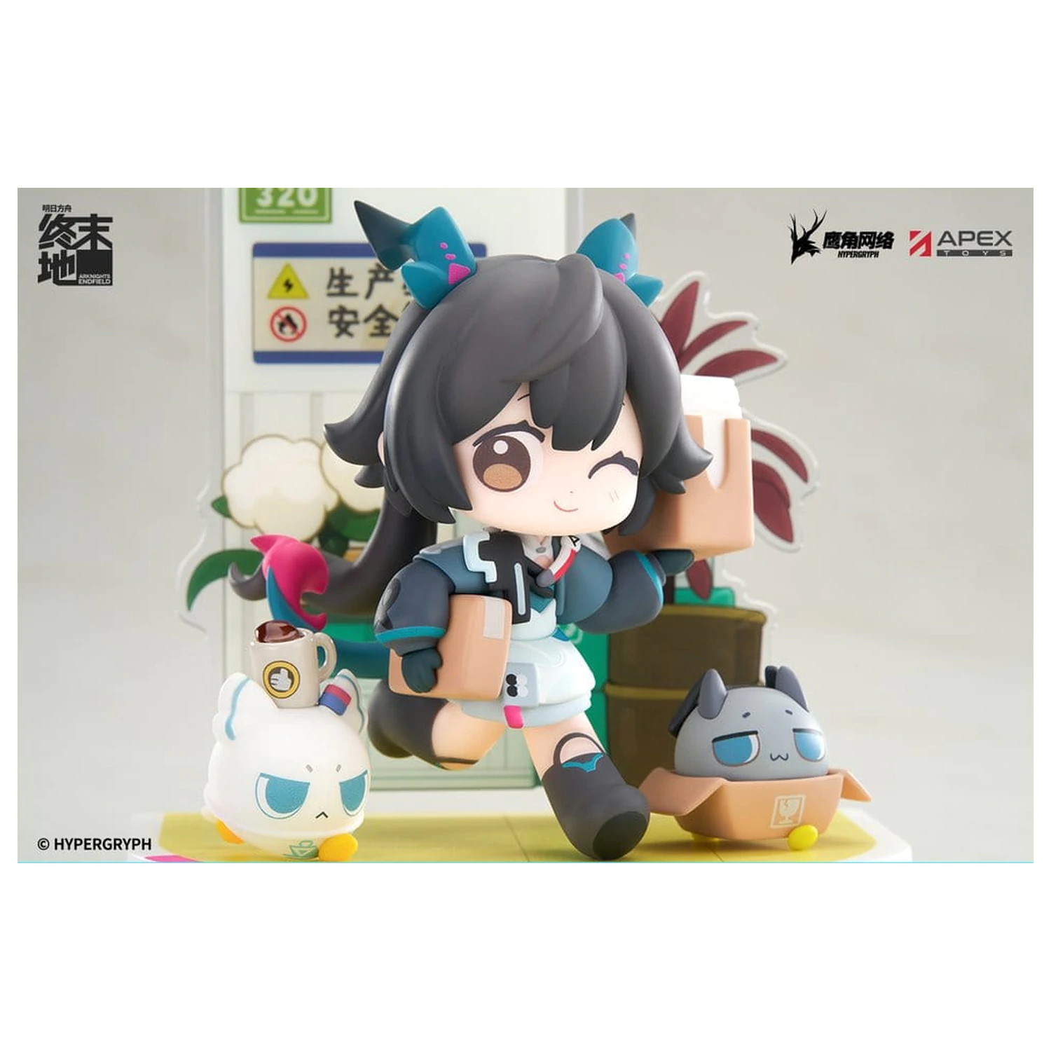 Arknights Cuties Series PVC figúrka Endfield Chen Qianyu 12 cm produktová fotografia
