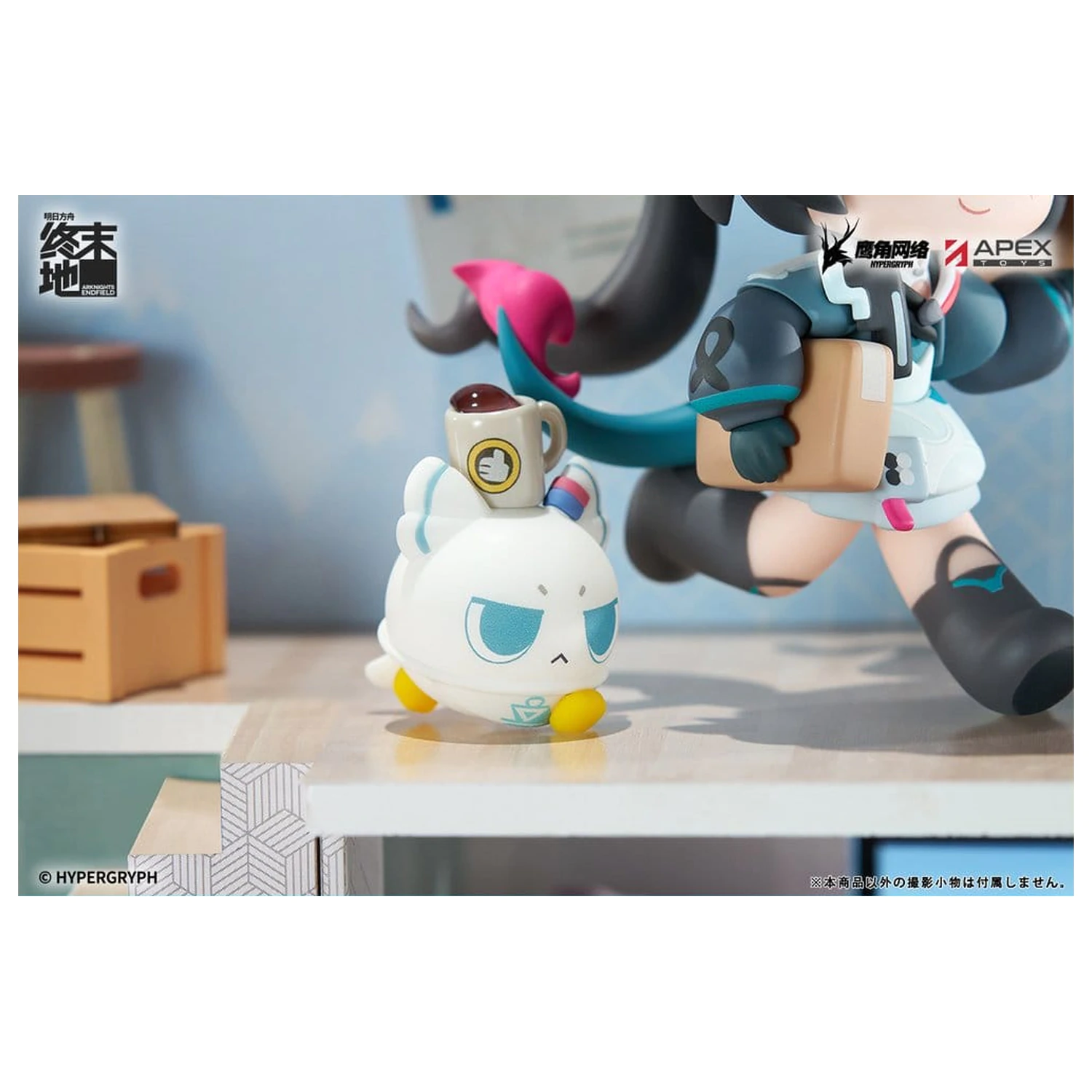 Arknights Cuties Series PVC figúrka Endfield Chen Qianyu 12 cm produktová fotografia