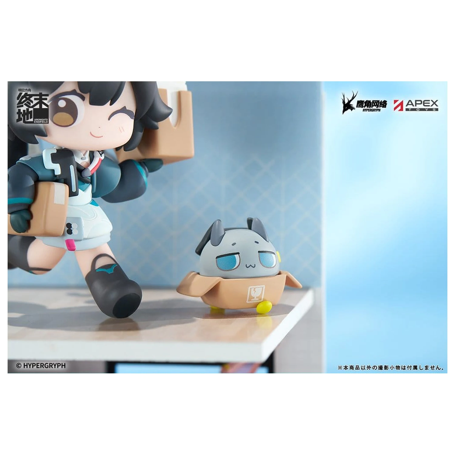 Arknights Cuties Series PVC figúrka Endfield Chen Qianyu 12 cm produktová fotografia