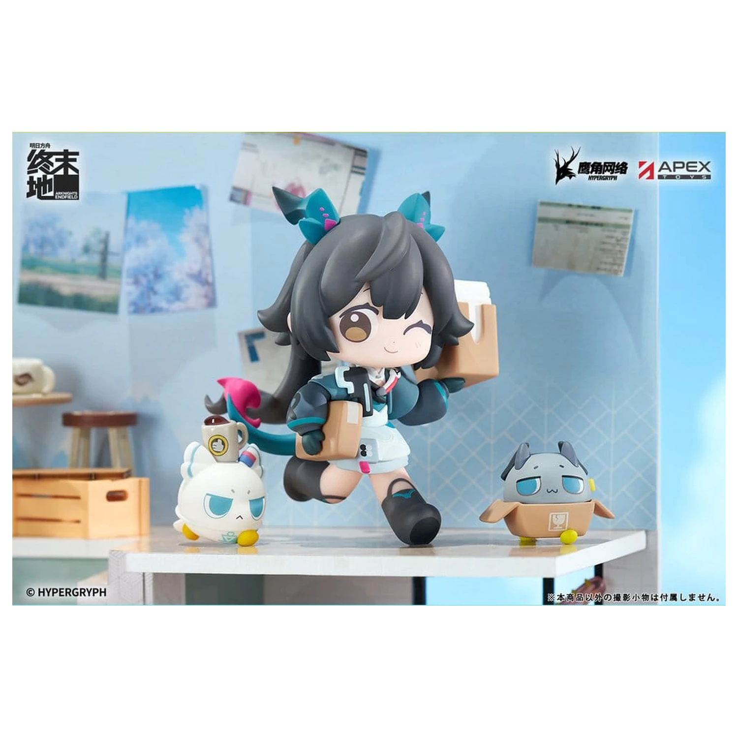 Arknights Cuties Series PVC figúrka Endfield Chen Qianyu 12 cm produktová fotografia