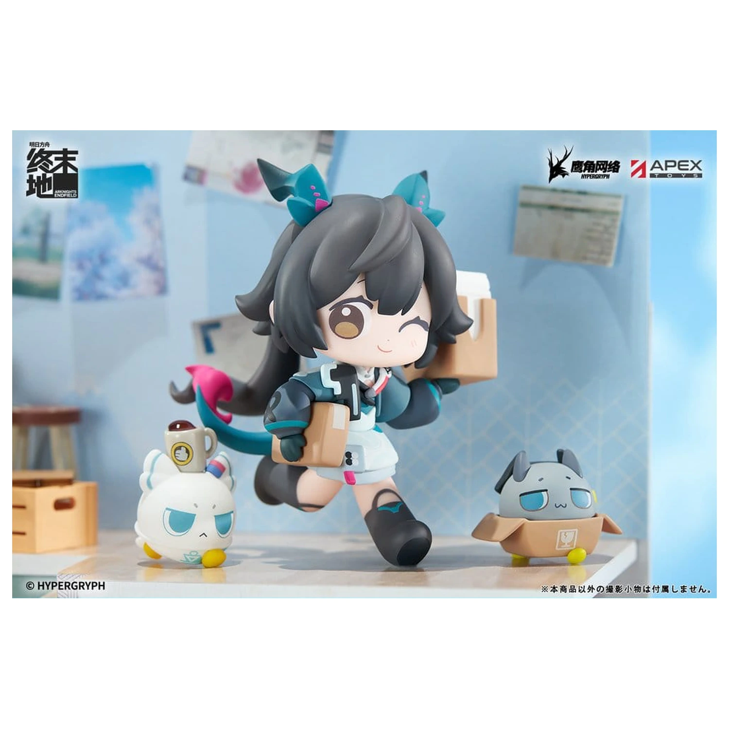 Arknights Cuties Series PVC figúrka Endfield Chen Qianyu 12 cm produktová fotografia