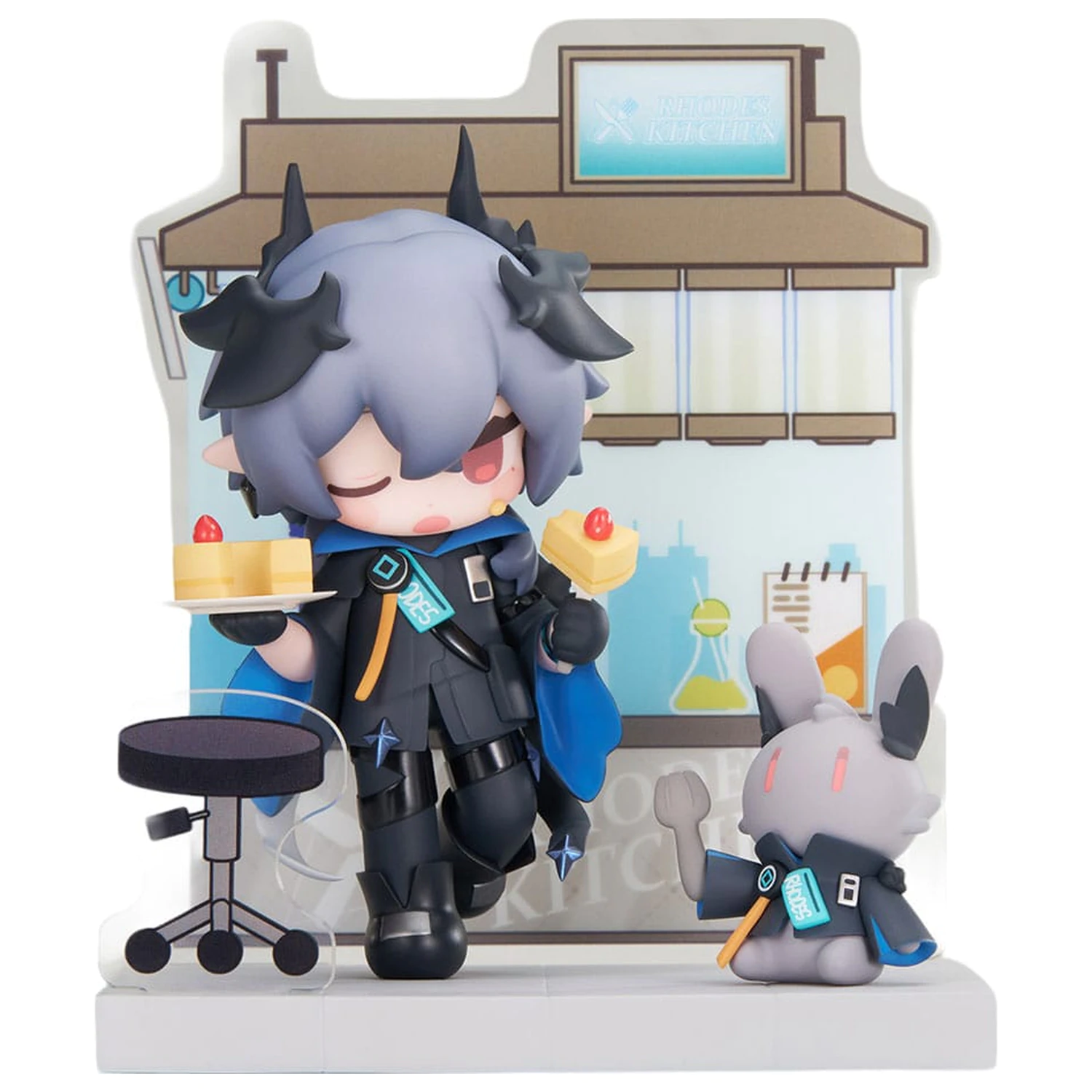 Arknights Would You Like A Dessert? Mini séria PVC socha Logos 10 cm produktová fotografia