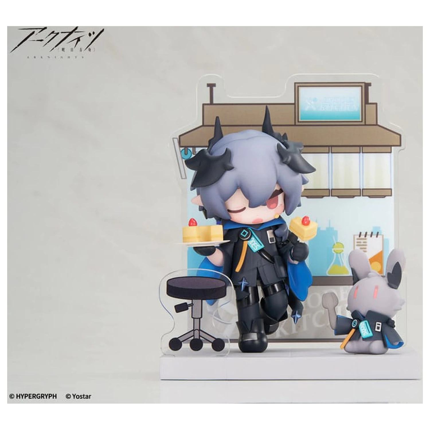 Arknights Would You Like A Dessert? Mini séria PVC socha Logos 10 cm produktová fotografia