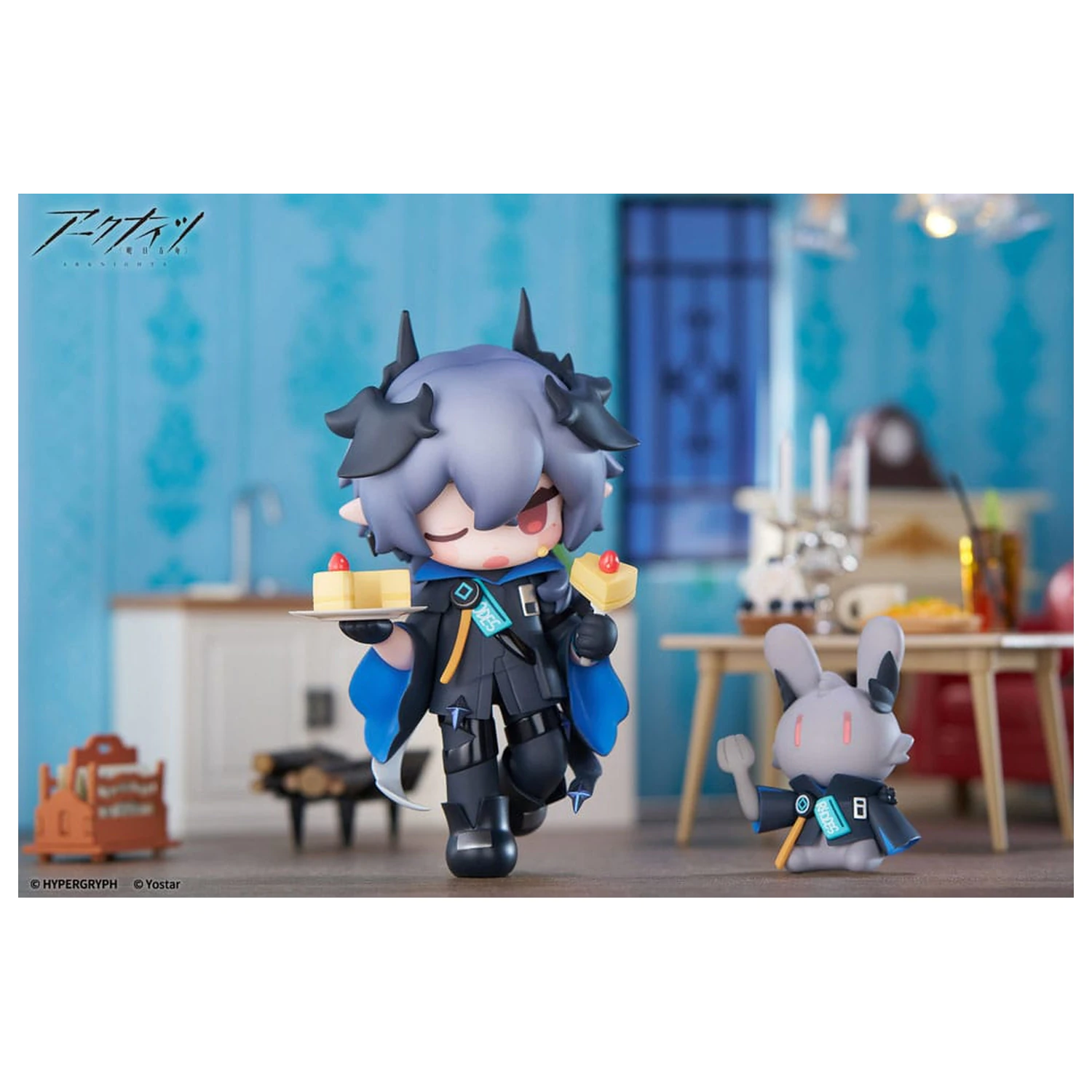 Arknights Would You Like A Dessert? Mini séria PVC socha Logos 10 cm produktová fotografia