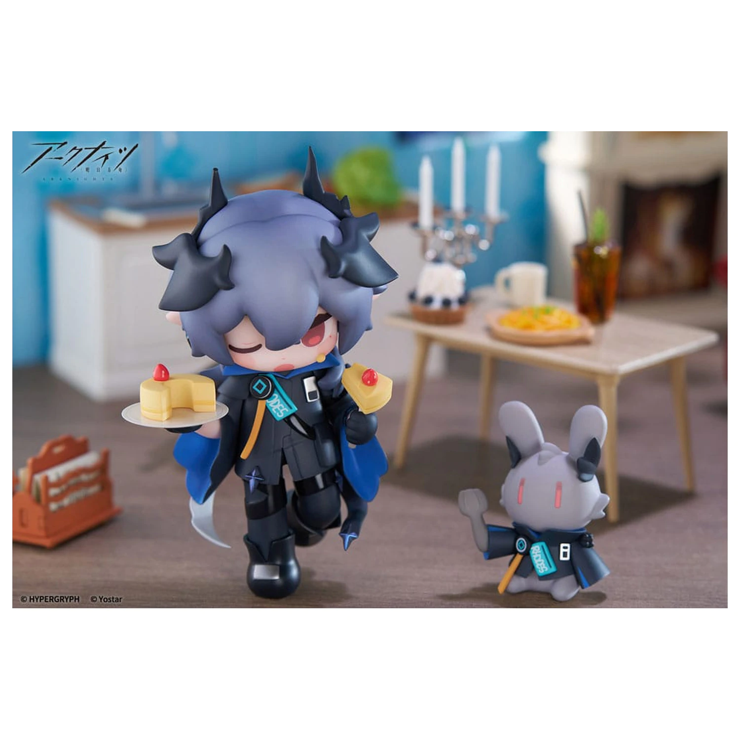 Arknights Would You Like A Dessert? Mini séria PVC socha Logos 10 cm produktová fotografia