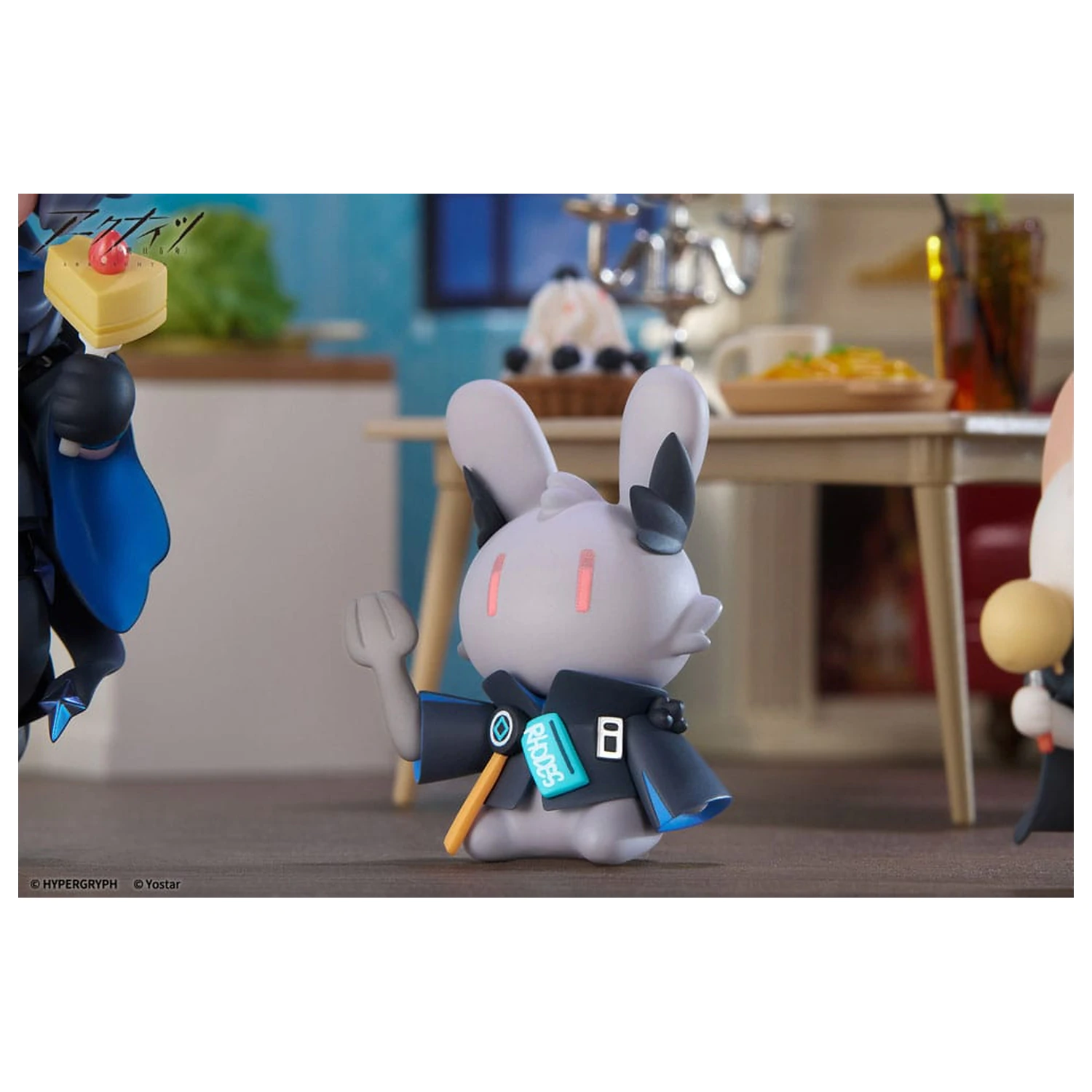 Arknights Would You Like A Dessert? Mini séria PVC socha Logos 10 cm produktová fotografia