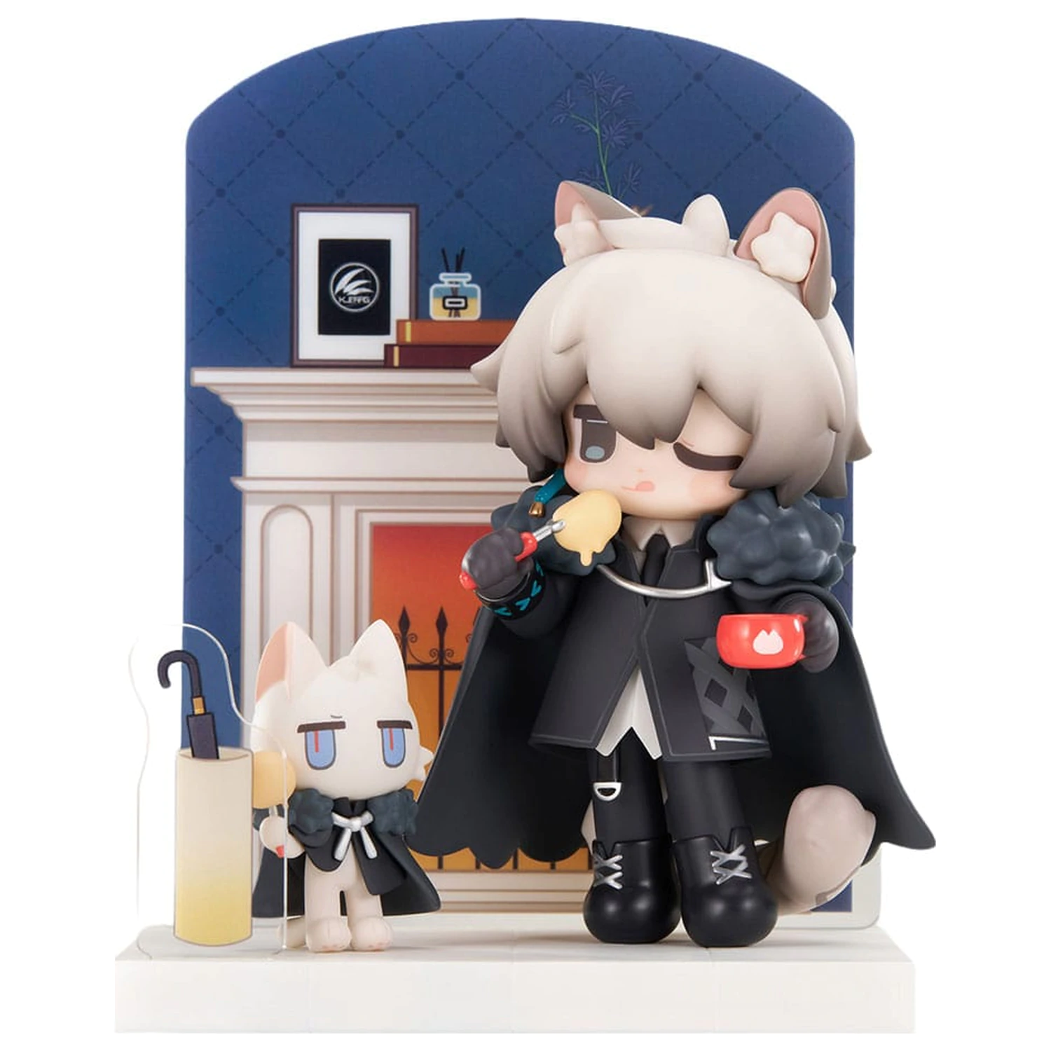 Arknights Would You Like A Dessert? Mini Series PVC Socha SilverAsh 10 cm produktová fotografia