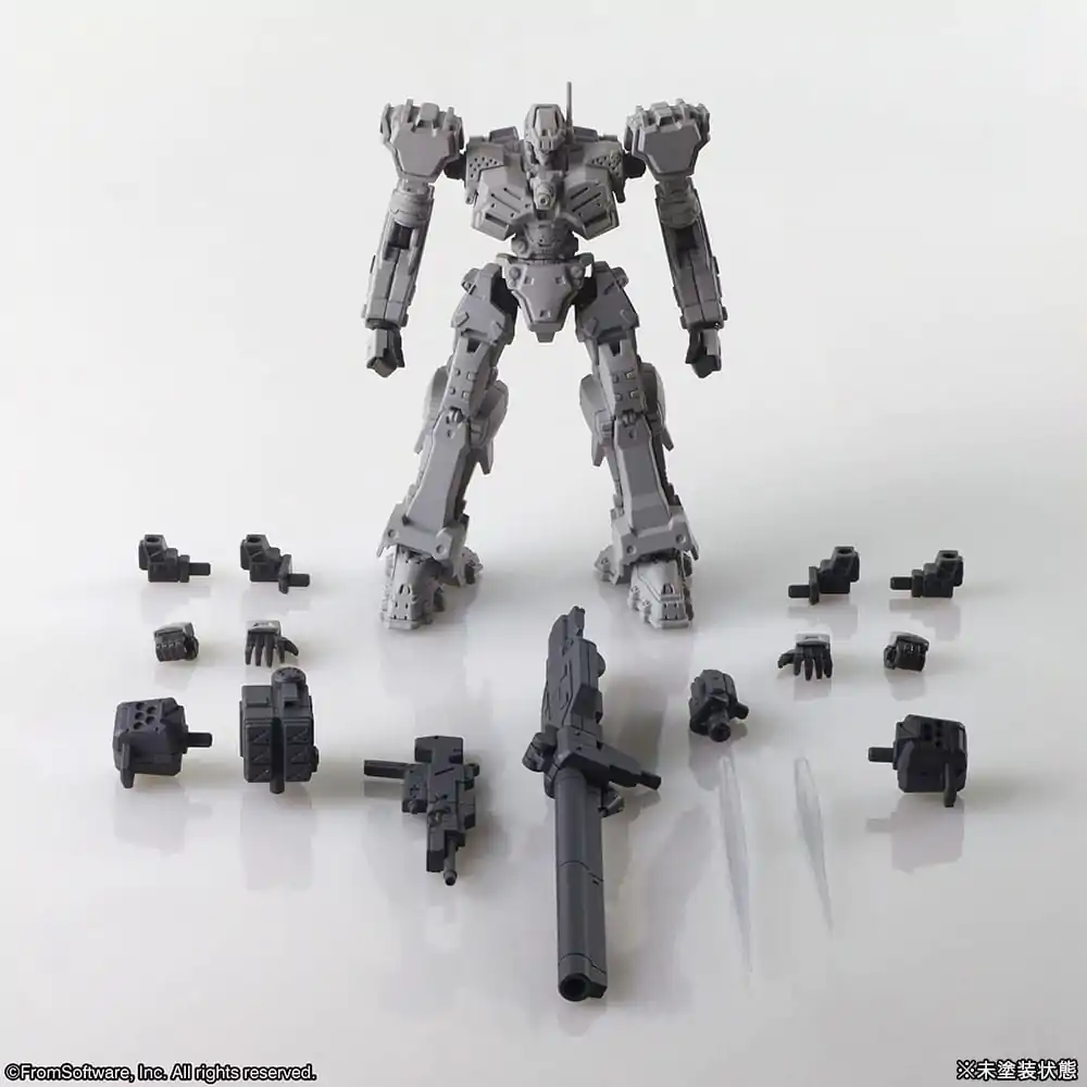 Armored Core Structure Arts plastové stavebnice 4-balenie Séria 1 produktová fotografia