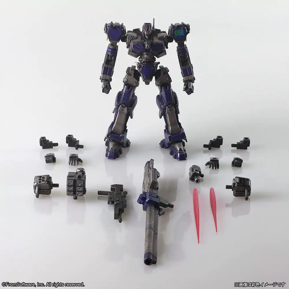 Armored Core Structure Arts plastové stavebnice 4-balenie Séria 1 produktová fotografia