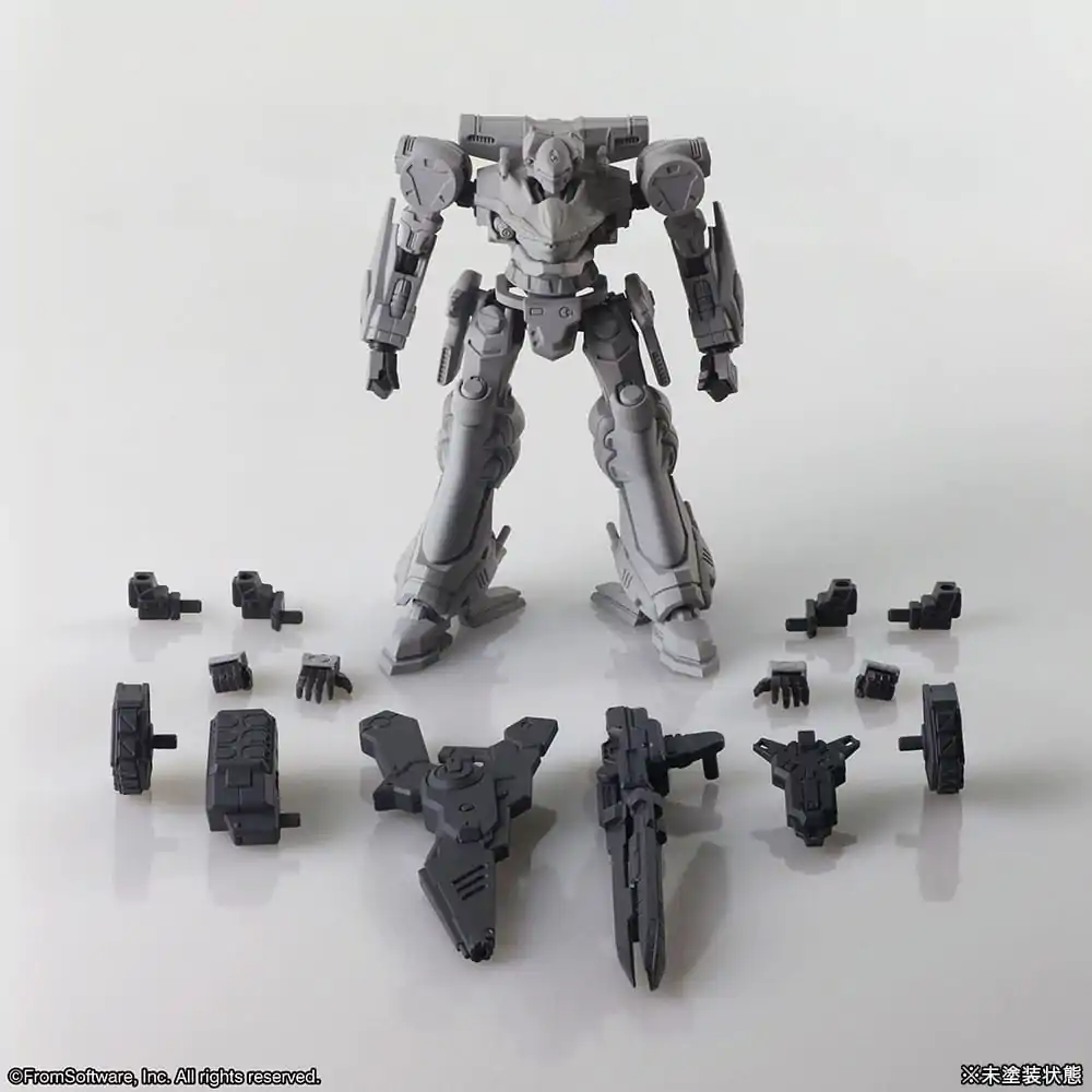 Armored Core Structure Arts plastové stavebnice 4-balenie Séria 1 produktová fotografia